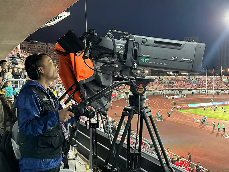 ANDY HD90 三脚架硬核助力川超赛事转播，稳定捕捉每帧精彩